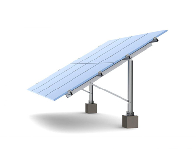 هيكل تركيب لوحة الطاقة الشمسية الأرضية